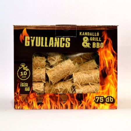 GYULLANCS kandalló és grillgyújtó