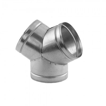 Fém Y elosztó idom