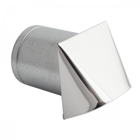 Rozsdamentes külső levegő esővédő sapka rovarvédő fém hálóval